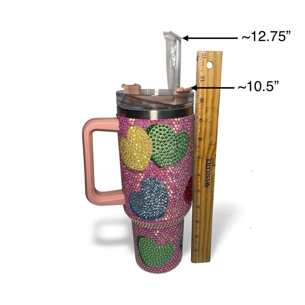 Source Unknown Multicolor Rhinestone Thermos - Picture 7 of 8